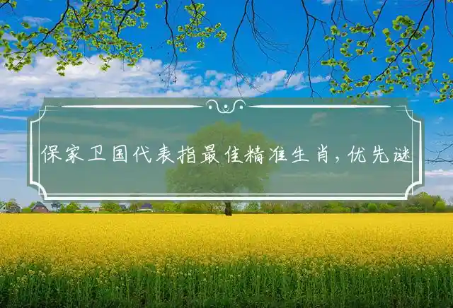 保家卫国是什么生肖