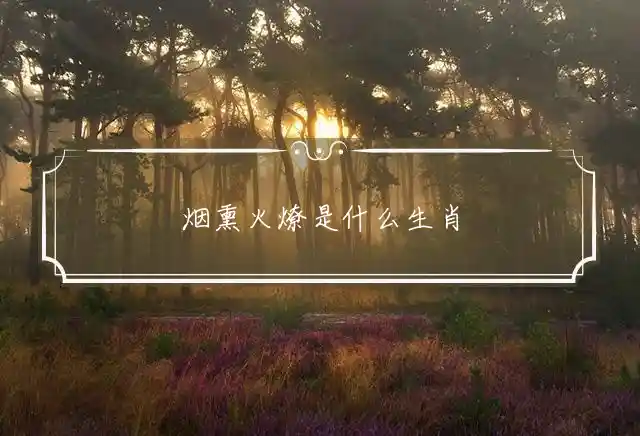 烟熏火燎是什么生肖